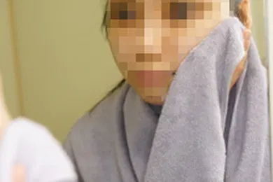 【素人特摄】素人不化妆——我对自己的胸部有信心，但我不会化妆。井上里美