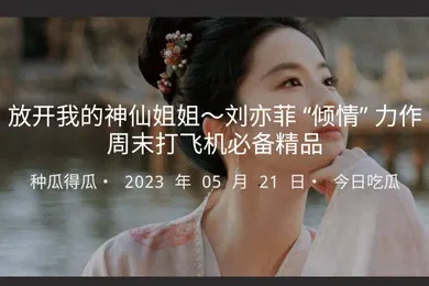 【AI换脸】放开我的神仙姐姐刘亦菲倾情力作周末打飞机必备精品