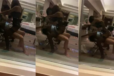 【自拍偷拍】对着镜子做爱才有感觉
