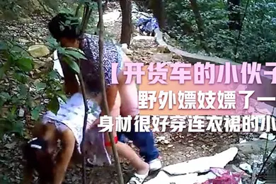 【自拍偷拍】开货车的小伙子野外嫖妓嫖了一个身材很好穿连衣裙的小姐这么糟糕的环境还能玩仙女座小伙子老汉推车玩的不错