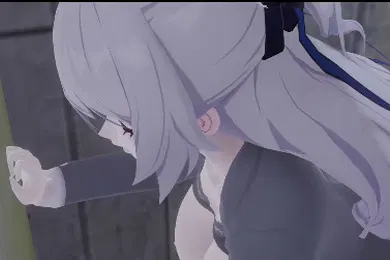 【丝袜制服】崩坏3布洛妮娅制服诱惑在洗手间发生关系赶着回去工作