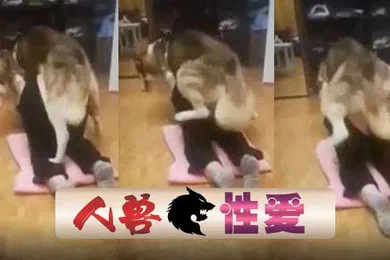 【乱伦】国产人兽狗狗后入抽插爽的有插了几次