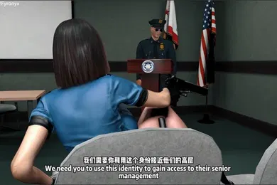 【3D】3D国语剧情卧底女警被下药2