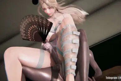 【3D】黑人硬鸡吧火力伺候小萝莉