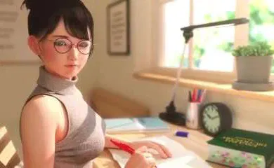 【激情H漫】动漫激情~爆乳眼镜娘老师的奖赏 口交乳交