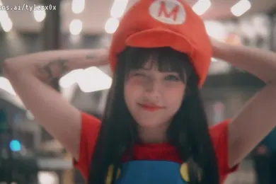 【厂牌经典】超级马里奥美女的暴露癖