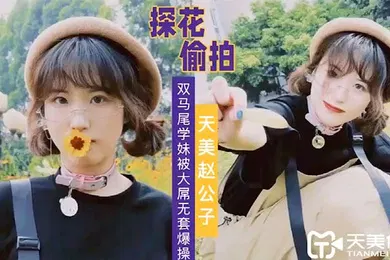 【自拍偷拍】天美赵公子大屌无套爆操双马尾学妹