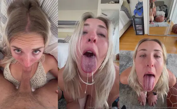 【性感网红】Kalismallz Blows Her BF Gets CIM