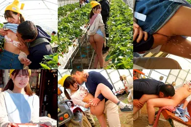 【学生萝莉】NHDTB-51202在草莓园帮忙接待客人的萝莉女儿被大汉当众侵犯插入