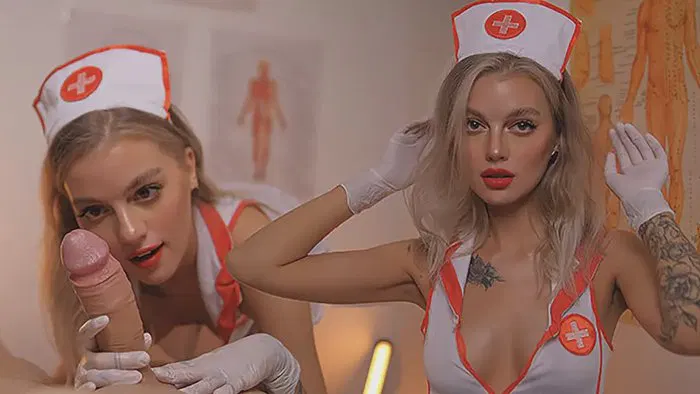 【性感网红】Horny Nurse In Latex Gloves Has Her Own Treatment Method_Owl Crystal