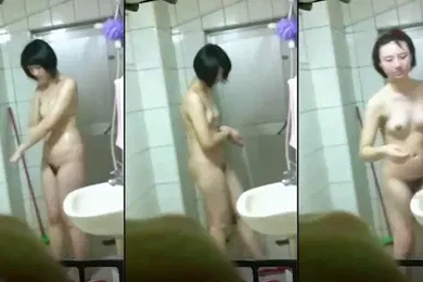 【自拍偷拍】偷拍参加高考宿舍太吵闹无法安心复习在外租房的颜值清纯学妹洗澡