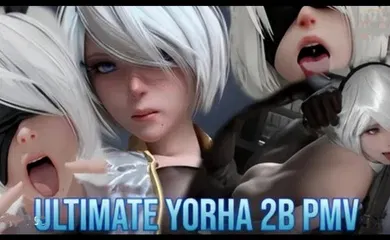 【3D】3D 同人御姐2B皮衣