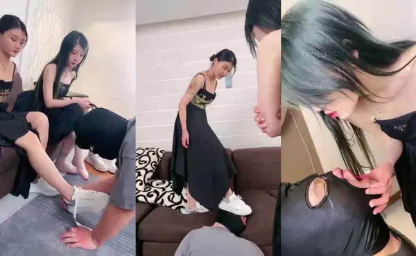 【网曝黑料】母狗喝自己的尿 转身吐给公狗