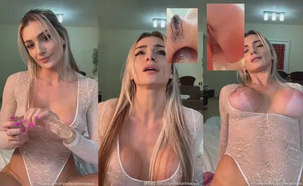 【性感网红】Sarah Caus' Anal Dildo Masturbation